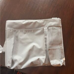 Gray Bedside Organizer Bag